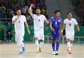 تورنمنت سه جانبه اسلواکی| پیروزی تیم ملی فوتسال ایران مقابل روسیه