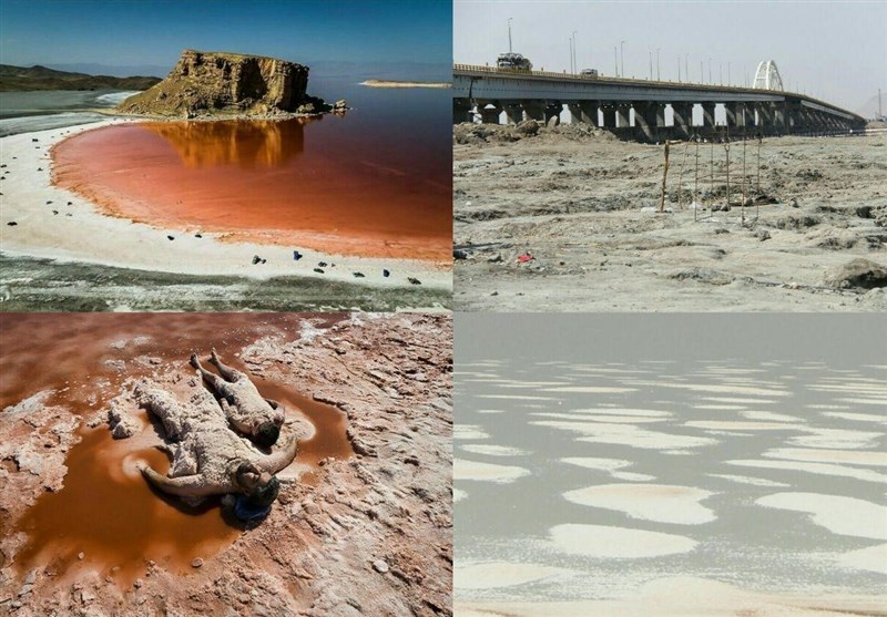 صبر مردم از وعده‌های توخالی دولت درباره احیا دریاچه ارومیه به سر آمد+فیلم و عکس