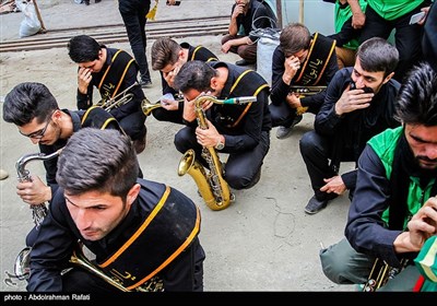 دخول رمزی لقافلة الإمام الحسین (ع) الى کربلا ـ همدان