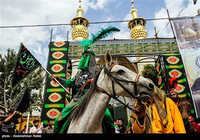 ورود نمادین کاروان امام حسین (ع) به کربلا - همدان