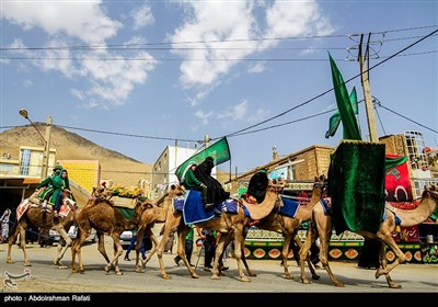 ورود نمادین کاروان امام حسین (ع) به کربلا - همدان