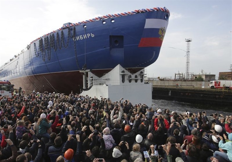Russia Launches ‘World’s Biggest, Most Powerful’ Nuclear Icebreaker Ship