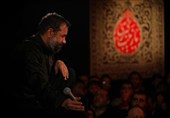 مداحی محمود کریمی در شب چهارم محرم + صوت