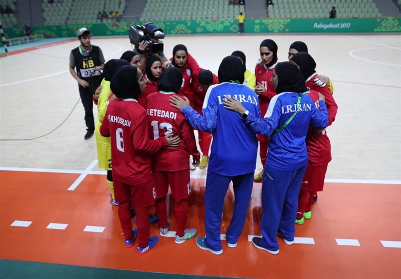 Iran’s Women Futsal Team Held by Ukraine