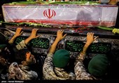 شهید مدافع حرم «محمد محمدی» در خمینی‌شهر تشییع و خاکسپاری شد