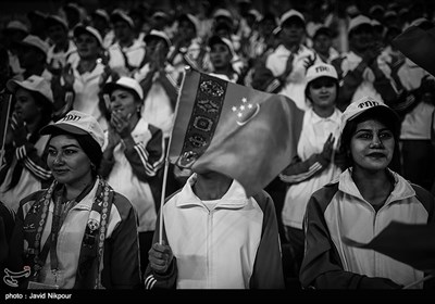 در حاشیه مسابقات کشتی بازی‌های داخل سالن آسیا - ترکمنستان