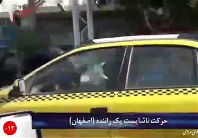جزئیات جدید از رفتار ناشایست یک راننده تاکسی در اصفهان/ راننده تاکسی در بازداشت است