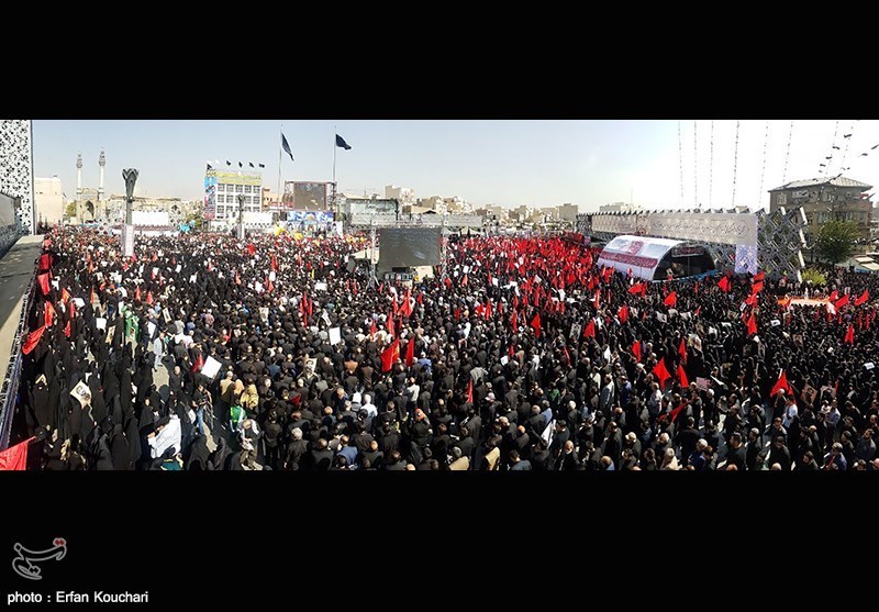 تشییع ملحمی للشهید حججی فی طهران + صور