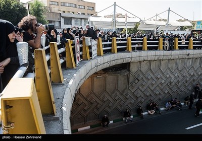 تشییع پیکرمطهر شهید حججی در تهران - 2