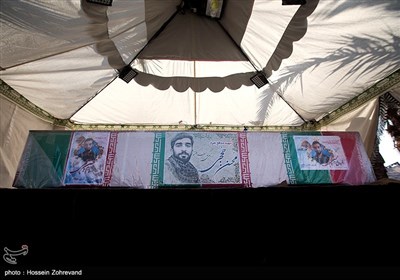 تشییع پیکرمطهر شهید حججی در تهران - 2