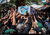 قدردانی سپاه از حضور حماسی مردم در مراسم تشییع شهید حججی