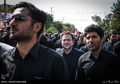 تشییع پیکرمطهر شهید حججی در تهران
