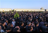 وداع با پیکر شهید محسن حججی در اصفهان