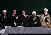 اولین شب عزاداری ایام محرم در حسینیه امام خمینی(ره)