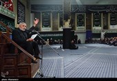 اولین شب عزاداری ایام محرم در حسینیه امام خمینی(ره)