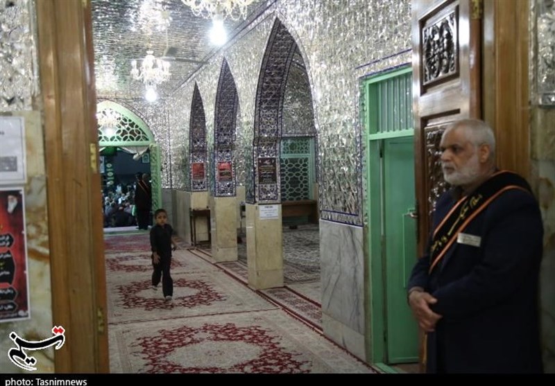 تشییع نمادین امامزاده جعفر علیه السلام یزد