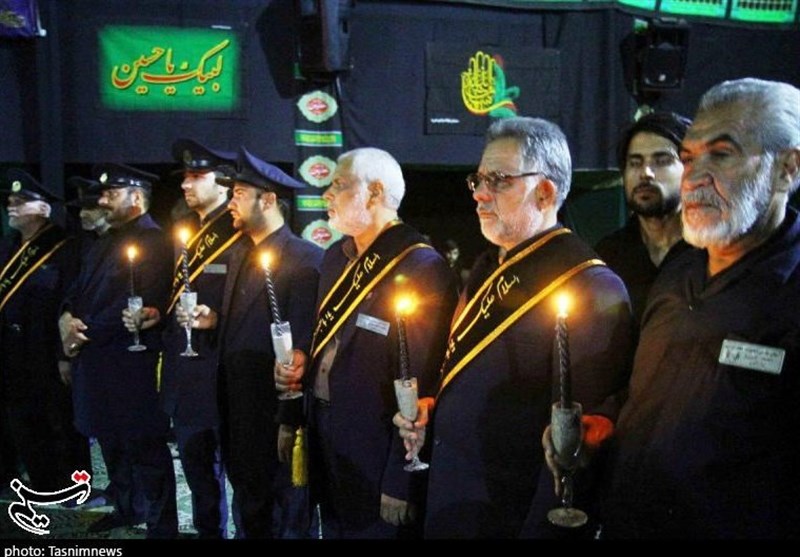 تشییع نمادین امامزاده جعفر علیه السلام یزد