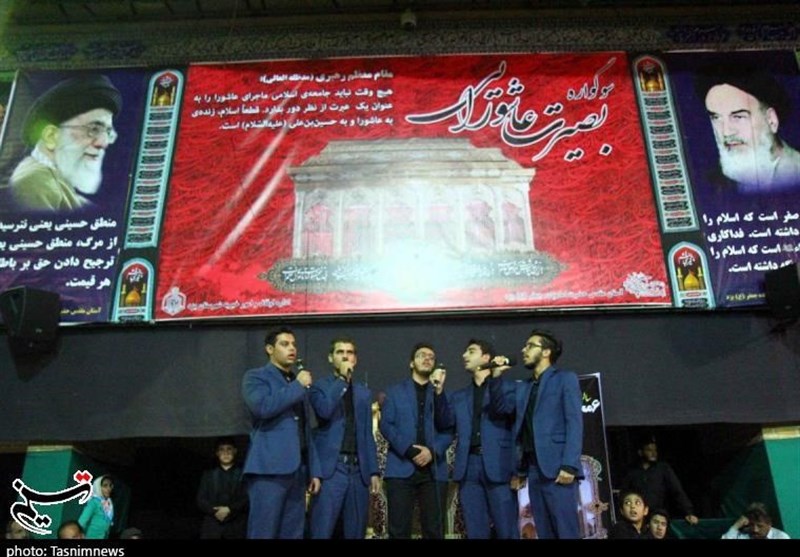 تشییع نمادین امامزاده جعفر علیه السلام یزد