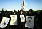 حضور بانوان ایرانی در مراسم تشییع شهید حججی+عکس