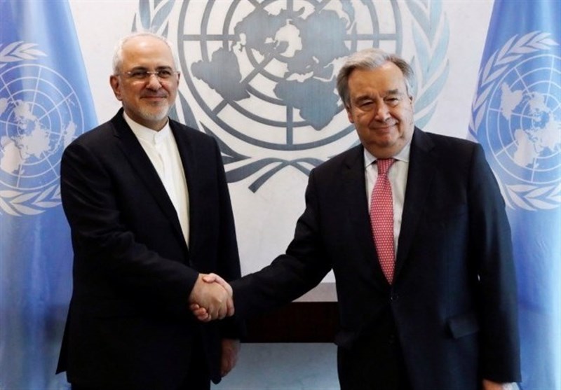 Iran’s Foreign Minister, UN Chief Meet in New York