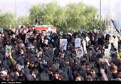 تشییع پیکر شهید محسن حججی در نجف‌آباد- اصفهان