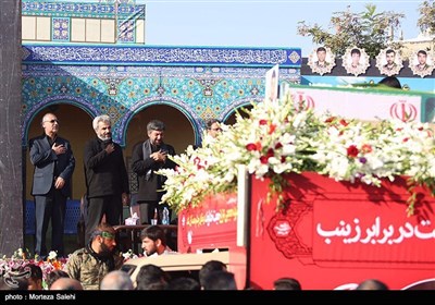 تشییع پیکر شهید محسن حججی در نجف‌آباد- اصفهان