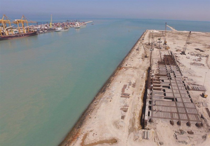 بزرگترین اسکله کانتینری بندر بوشهر در جزیره نگین به بهره‌برداری می‌رسد+فیلم