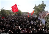 تشییع پیکر شهید محسن حججی در نجف‌آباد- اصفهان