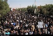 تشییع پیکر شهید محسن حججی در نجف‌آباد- اصفهان