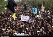 تشییع پیکر شهید محسن حججی در نجف‌آباد- اصفهان