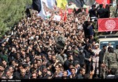 تشییع پیکر شهید محسن حججی در نجف‌آباد- اصفهان