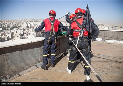 بمناسبت هفت مهر روز آتش نشان - کرمانشاه