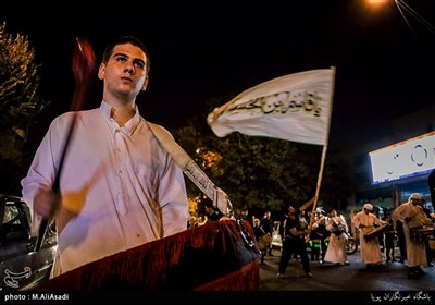 Muharram Mourning Ceremonies in Streets of Tehran 