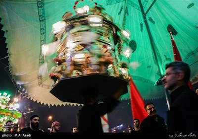 Muharram Mourning Ceremonies in Streets of Tehran 