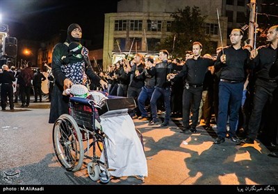 Muharram Mourning Ceremonies in Streets of Tehran 