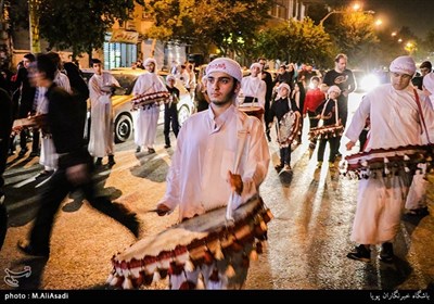 Muharram Mourning Ceremonies in Streets of Tehran 