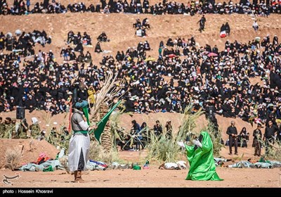 بزرگترین تعزیه میدانی کشور در صحرارود فسا