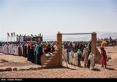 بزرگترین تعزیه میدانی کشور در صحرارود فسا