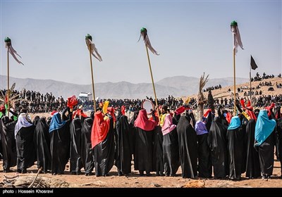 بزرگترین تعزیه میدانی کشور در صحرارود فسا