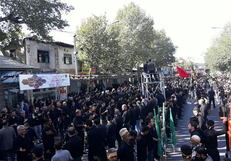 مراسم متمرکز عزاداری تاسوعای حسینی در گرگان برگزار شد