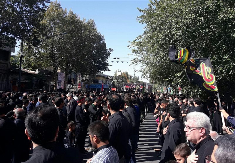 تجمع عزاداران حسینی(ع) در استان قزوین برگزار شد