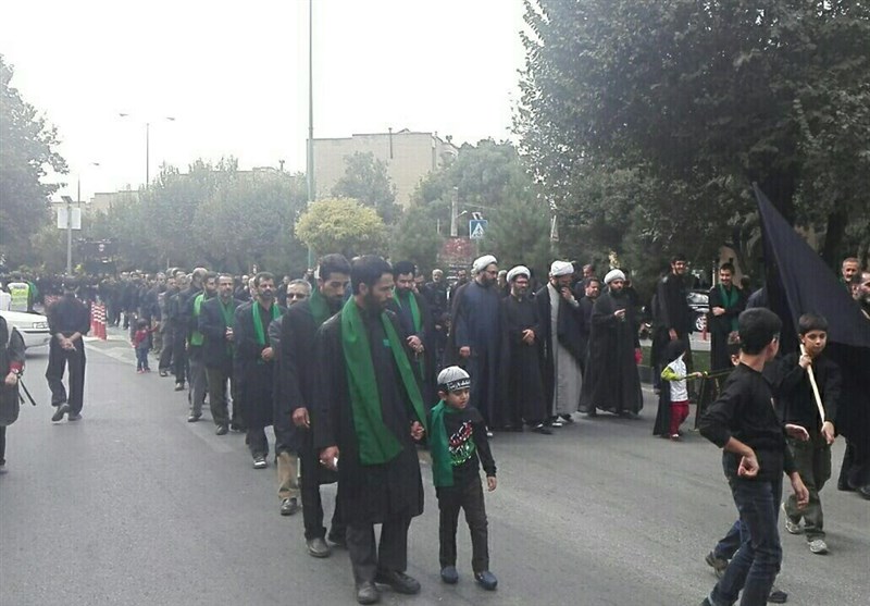 اجتماع بزرگ عزاداران همدانی در تاسوعای حسینی برگزار شد