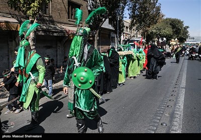 تاسوعای حسینی در محله خراسان