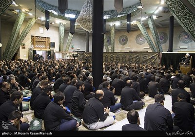 عزاداری روز تاسوعای حسینی در دانشگاه تهران