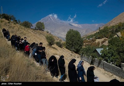 آیین سنتی نخل گردانی در روستای نوا