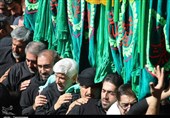 مراسم نخلگردانی سنت کهن مردم خمین برگزار شد