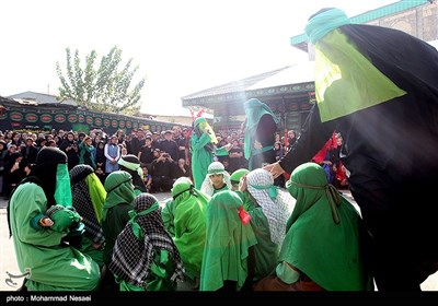 تعزیه خوانی روز عاشورا در گلستان