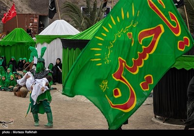 Mourners Perform Ta'ziyeh North of Iran