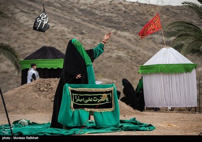 Mourners Perform Ta'ziyeh North of Iran