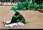 Mourners Perform Ta'ziyeh North of Iran